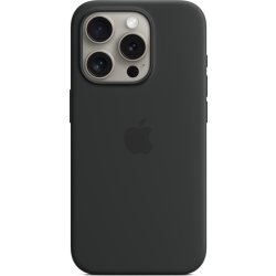 Apple iPhone 15 MagSafe silikonfodral | Svart