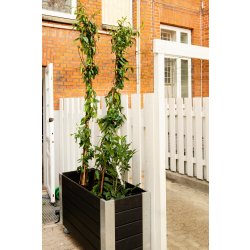 Planteringslåda Plus Cubic 120x50x70 cm Svart