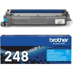 Brother TN248C lasertoner | Cyan | 1K