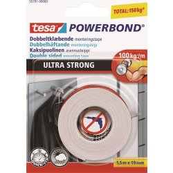 tesa Powerbond U.S. monteringstejp | 19mm x 1,5m