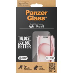 PanzerGlass Ultra Wide Fit iPhone 15