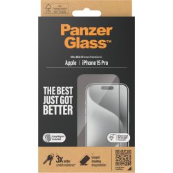 PanzerGlass Ultra Wide Fit iPhone 15 Pro