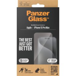PanzerGlass Ultra Wide Fit iPhone 15 Pro Max