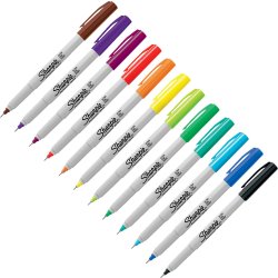 Sharpie Permanent Marker | UF | 12 färger