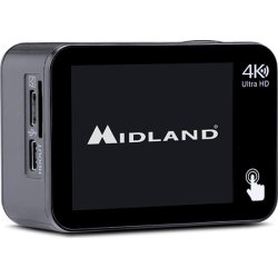 Midland H9 Pro 4K 16MP actionkamera | Mörkgrå