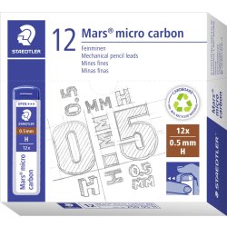 Staedtler Mars Micro 250 Stift H 0,5 mm, 12 st.