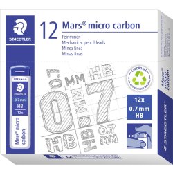 Staedtler Mars Micro 250 Stift HB, 0,7 mm, 12 st