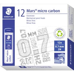Staedtler Mars Micro 250 Stift 2H 0,7 mm, 12 st