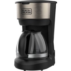 BLACK+DECKER 600W kaffemaskin | Svart