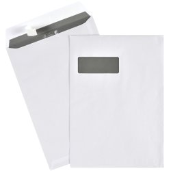 Office kuvert | Självhäftande | A4-C4p | Fönster