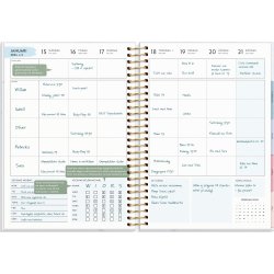 Burde 2024 Kalender Life Organizer Family Planner