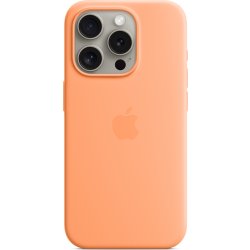 Apple iPhone 15 Pro silikonfodral | Apelsinsorbet