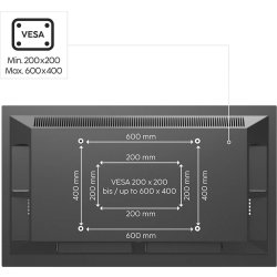 Hama 32-65" tv-stativ | Svart