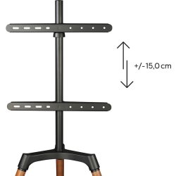 Hama Design 32-65" tv-stativ | valnöt