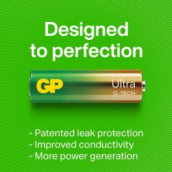 GP Ultra Alkaline AAA-batteri | 24AU/LR03 | 24 st.