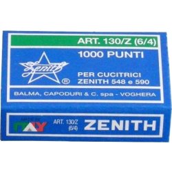 Häftklamrar Zenith Art 130/z 1000 st