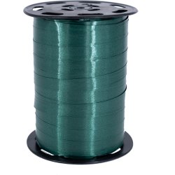 Blankt presentsnöre, 10 mm x 250 m, grönt
