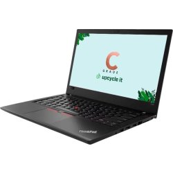 Begagnad Lenovo ThinkPad T480 14" bärbar dator, C