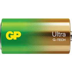 GP Ultra Alkaline C batteri | 14AU/LR14 | 2-pack