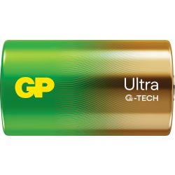 GP Ultra Alkaline D batteri | 13AU/LR20 | 2-pack