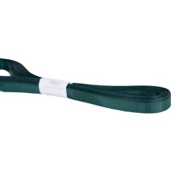Ribbat satinband, 10 mm x 10 m, mörkgrönt