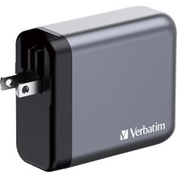 Verbatim GNC-140 GaN USB-A/USB-C-laddare | 140 W