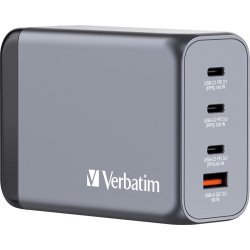 Verbatim GNC-240 GaN USB-A/USB-C-laddare | 240 W