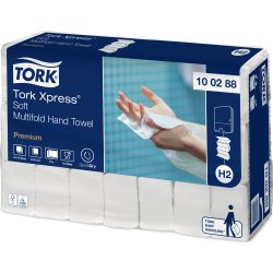 Tork H2 Xpress Premium pappershanddukar | 21 st.