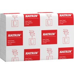 Katrin Z-fold handduksark, 2-lagers, 18 bdt.