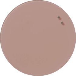 NAGA Nord magnetisk glastavla, 35 cm, rosa