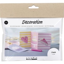Mini DIY Kit Dekoration, kakor