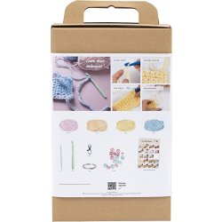 DIY Kit virkning, startpaket, väskor