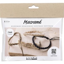 Mini DIY Kit Makramé, armband