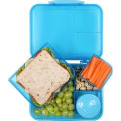 Sistema Bento Lunch matlåda, 1,65L, blå