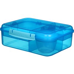 Sistema Bento Cube Lunch matlåda, 1,65L, blå