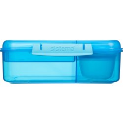 Sistema Bento Lunch matlåda, 1,65L, blå