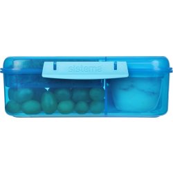 Sistema Bento Lunch matlåda, 1,65L, blå