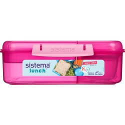 Sistema Bento Lunch matlåda, 1,65L, rosa