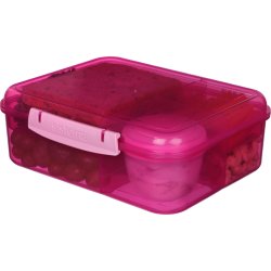 Sistema Bento Lunch matlåda, 1,65L, rosa