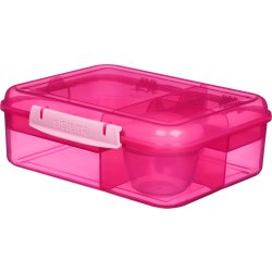 Sistema Bento Lunch matlåda, 1,65L, rosa