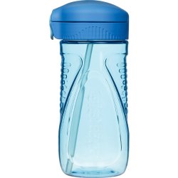 Sistema Tritan QuickFlip vattenflaska, 520 ml, blå