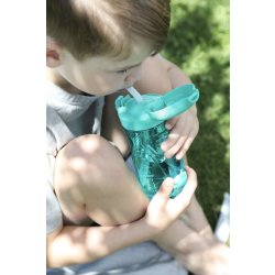Sistema Tritan QuickFlip vattenflaska, 520ml, blå