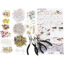 DIY Kit smycken, startpaket, fräscha färger