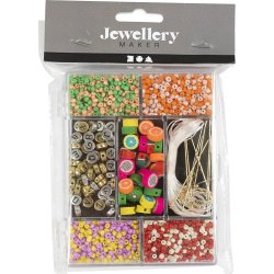 DIY Kit smycken, fruktblandning, klara färger