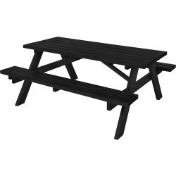 Plus SIMPLE, bord- och bänkset, svart