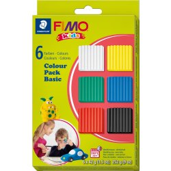 Lera Fimo Kids Colour Pack 6x 42 g Standardfärger