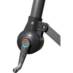 Hängparasol Ø3m inkl. fot och överdrag, beige