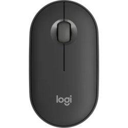 Logitech Pebble Mouse 2 M350S trådlös mus, grå