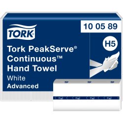 Tork H5 PeakServe Advanced Pappershanddukar, 12 pk