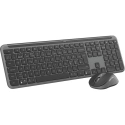 Logitech Slim Combo MK950 mus/tangentbord, grå